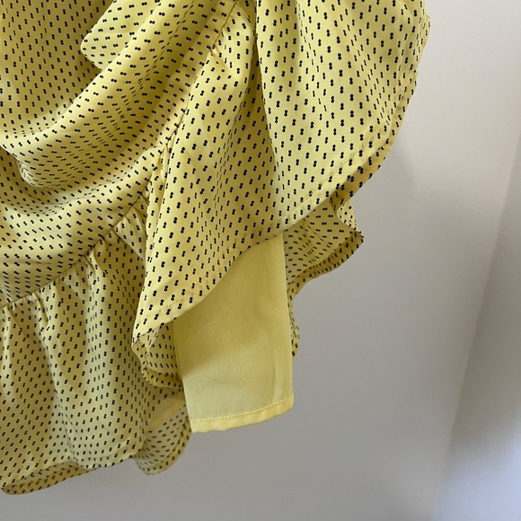 Anthropology Moon River Retro Butter Yellow Fit & Flare Spring Dress Siz… - Picture 7 of 9